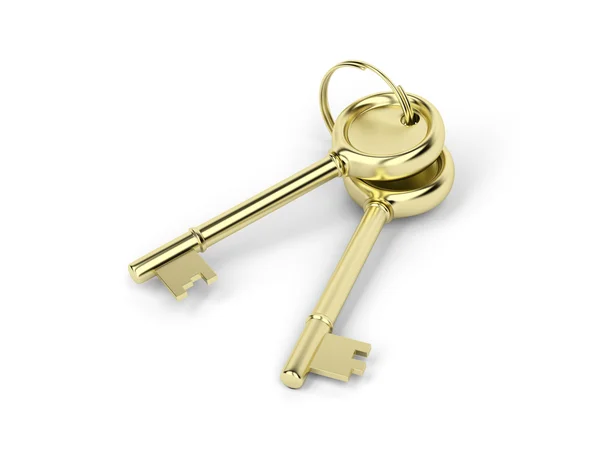 Dva klíče — Stock fotografie