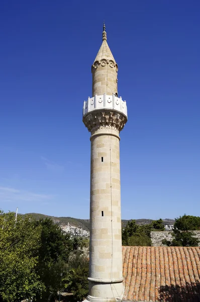 Minaret in Bodrum — Stock Photo, Image