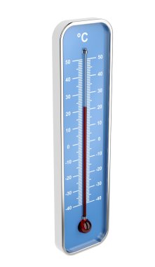 Indoor thermometer clipart