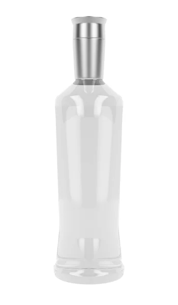 Vodka or gin bottle — Stock Photo, Image