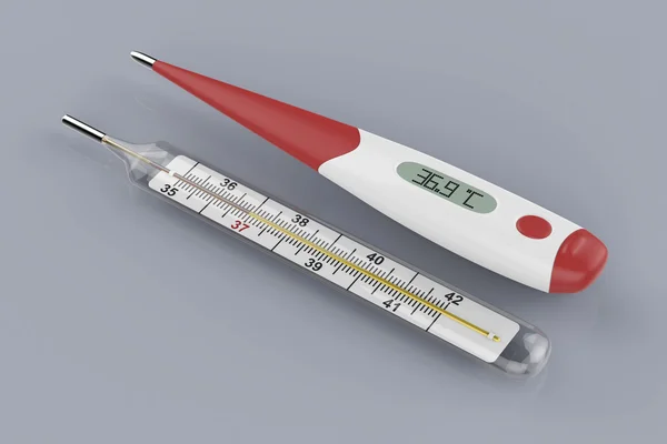 Medizinische Thermometer — Stockfoto