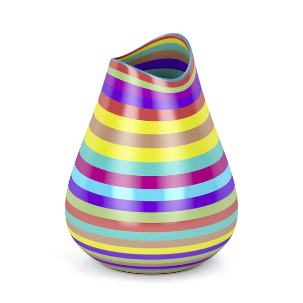 Striped vase — Stock Photo, Image