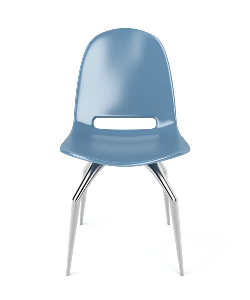 Синий стул — стоковое фото