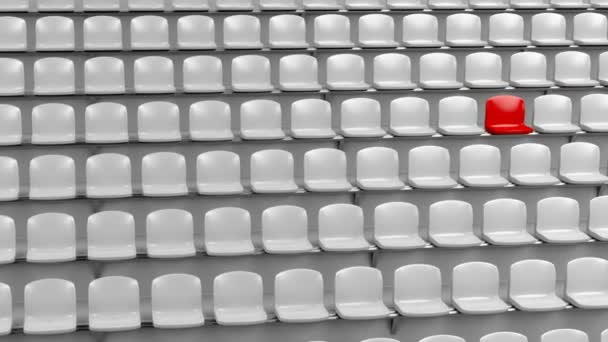 Siège unique au stade 