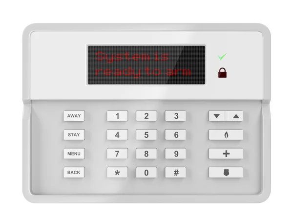 Alarm Configuratiescherm — Stockfoto