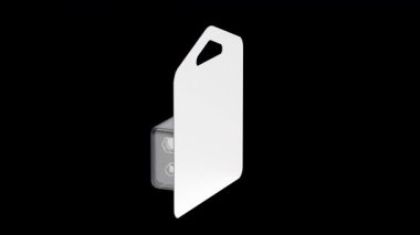 Beyaz arkaplanda su toplayan 9V pil