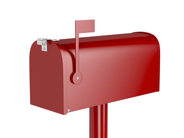 Mailbox on white — Stock Photo, Image