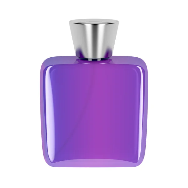 Lila parfümös üveg — Stock Fotó