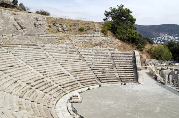 Antiguo anfiteatro en Bodrum — Foto de Stock