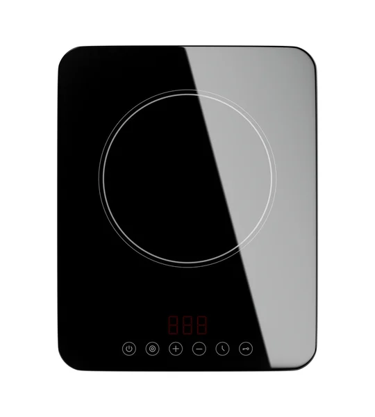 Cooktop de indução - vista superior — Fotografia de Stock