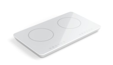 Beyaz seramik cooktop