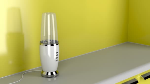 Modern elektrikli blender — Stok video