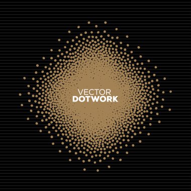 Soyut yarı ton rhombus