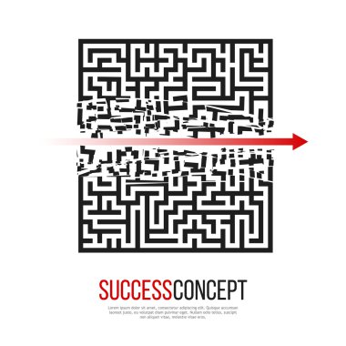 Ok labirenti çöküyor