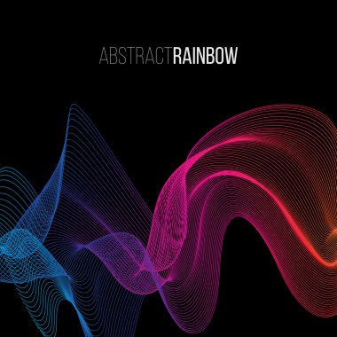 Hareketli renkli çizgiler 