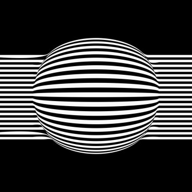 Çizgili optik illüzyon