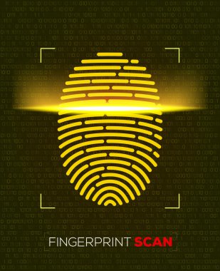 Parmak izi tarama tanımlama 