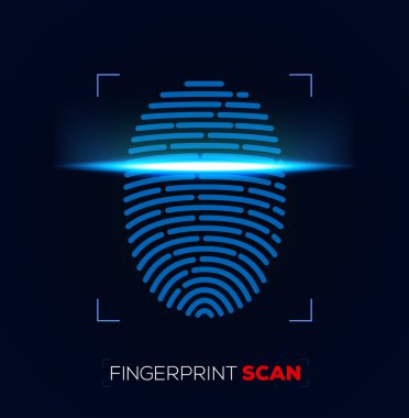 Parmak izi tarama tanımlama 