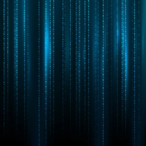 Abstracte blauwe technologie achtergrond — Stockvector