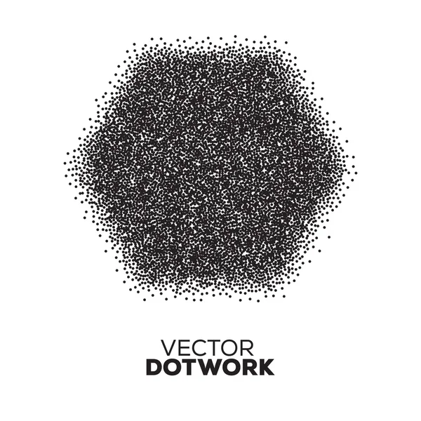 Streszczenie rhombus półtonów — Wektor stockowy