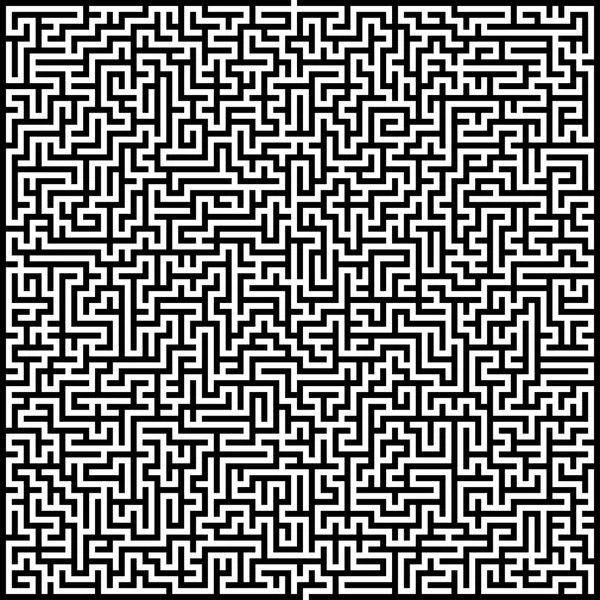 Labyrinthe avec entrée et sortie — Image vectorielle