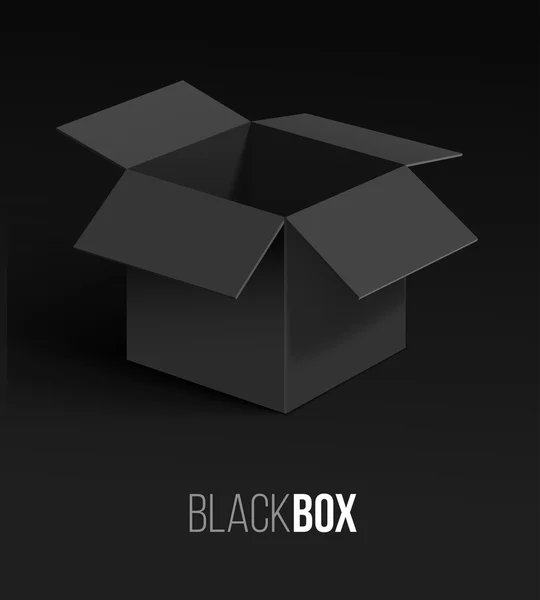 Otwórz black box. — Wektor stockowy