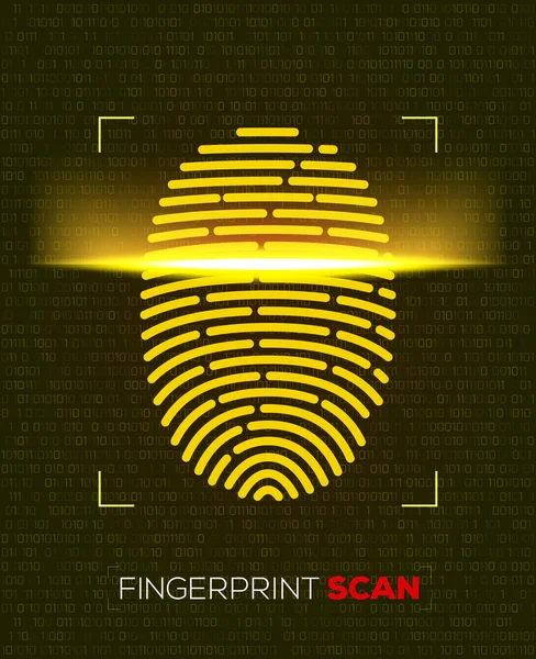 Parmak izi tarama tanımlama 