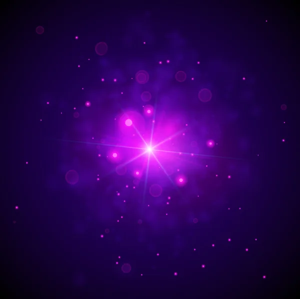 Hvězda světlé pozadí — Stockový vektor
