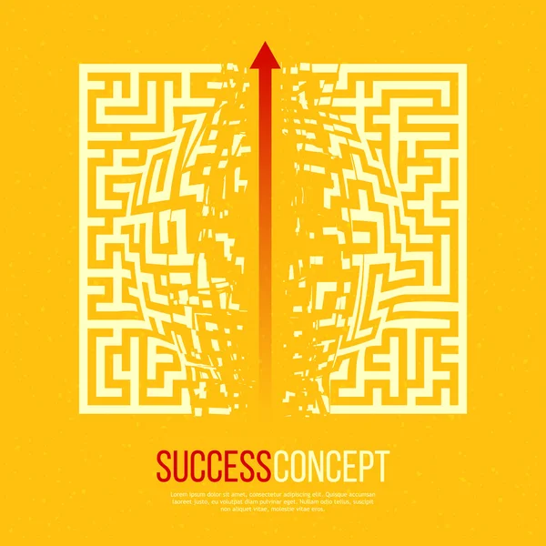 Ok labirenti çöküyor