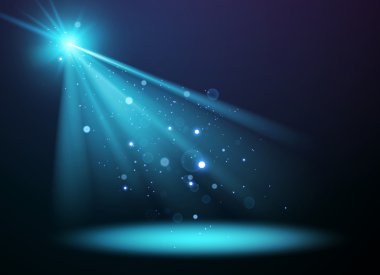 Soyut konser aydınlatma 