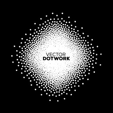 Soyut yarı ton rhombus