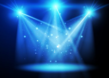 Soyut konser aydınlatma 