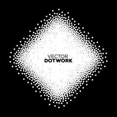 Soyut yarı ton rhombus