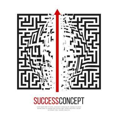 Ok labirenti çöküyor