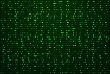 Soyut yeşil teknoloji arka planı