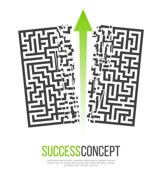 Yeşil ok labirent çöküyor