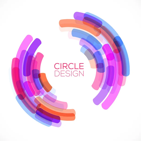 Abstracte cirkel technologie — Stockvector