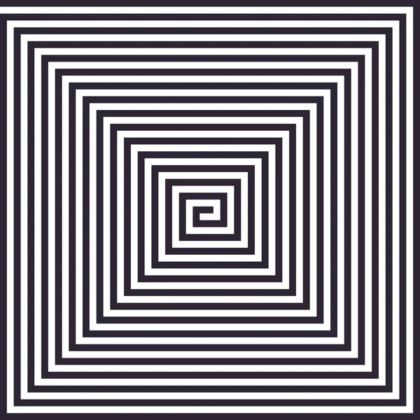 Abstract Square Spiral — Stock vektor