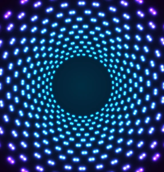 Soyut ışık tüneli