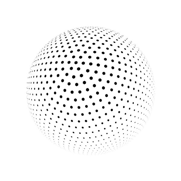 Абстрактная 3d сфера
 