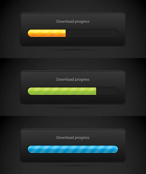 Barre de téléchargement Web — Image vectorielle