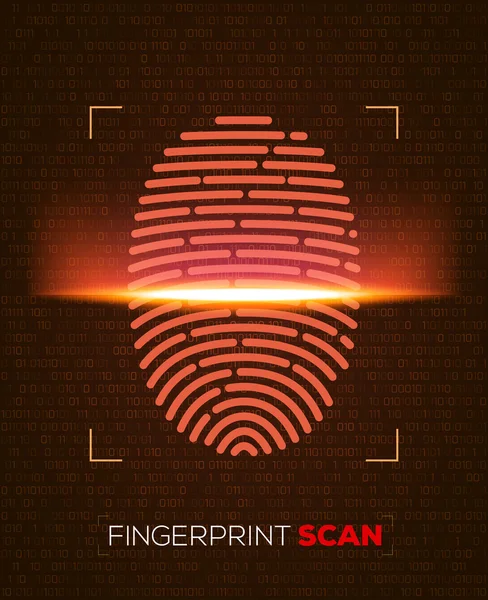 Parmak izi tarama tanımlama 