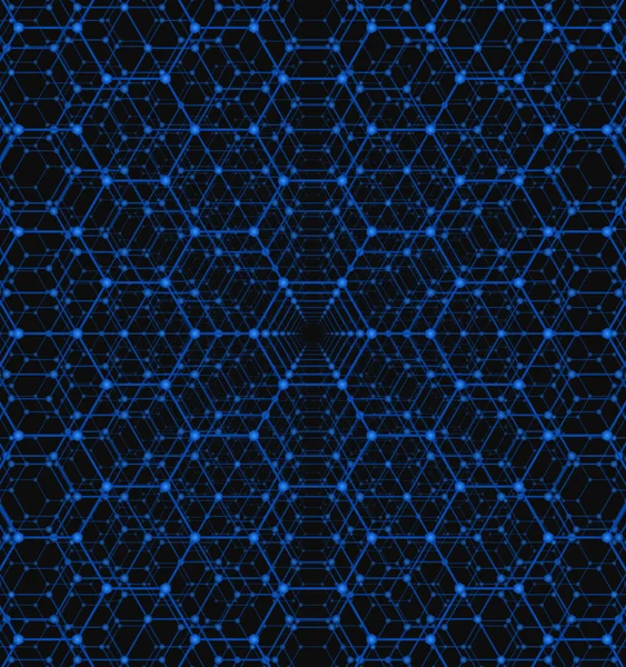 altıgenli soyut arkaplan