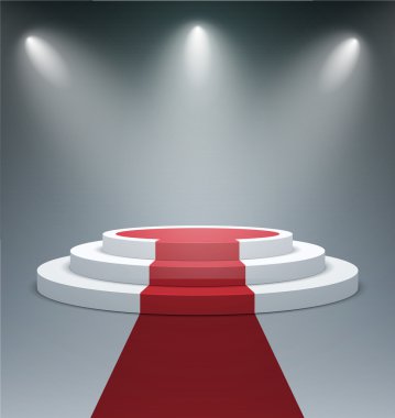 Işıklı Sahne Podyum 