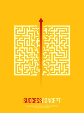 Ok labirenti çöküyor