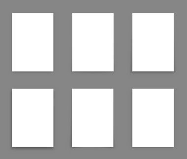 A4 kağıtları kümesi