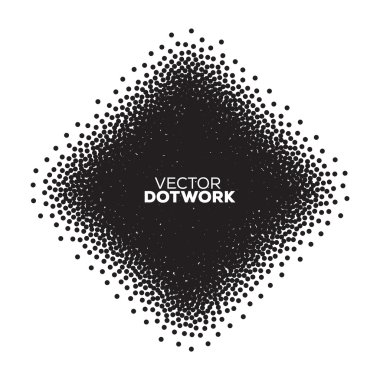 Soyut yarı ton rhombus