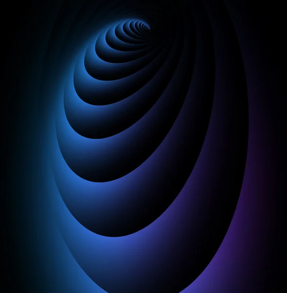 Espiral colorida abstracta — Vector de stock