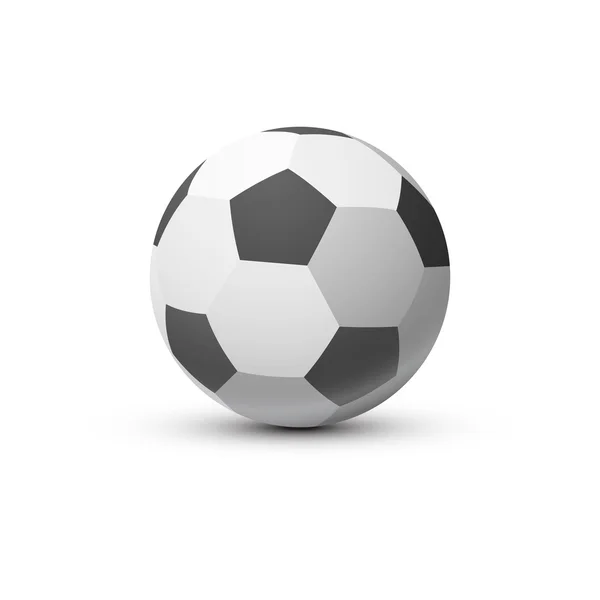 Futbol topu simgesi — Stok Vektör