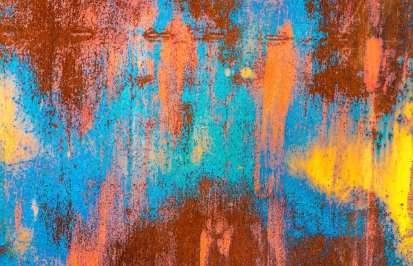 Fondo Metal Oxidado Color Textura Acero —  Fotos de Stock